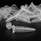 Maxbell Maxbell 100Pcs Centrifuge Test Tube Vials Container For Perfume Liquid Powder 0.5ml