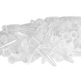 Maxbell Maxbell 100Pcs Centrifuge Test Tube Vials Container For Perfume Liquid Powder 0.5ml