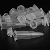 Maxbell Maxbell 100Pcs Centrifuge Test Tube Vials Container For Perfume Liquid Powder 1.5ml