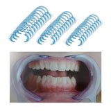 Maxbell Maxbell 10pcs C-Shape Adult Dental Cheek Retractor Teeth Whitening Lip Mouth Opener Large