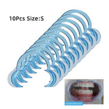 Maxbell Maxbell 10pcs C-Shape Adult Dental Cheek Retractor Teeth Whitening Lip Mouth Opener Small
