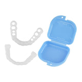 Maxbell Maxbell Plastic Orthodontic Retainer Aligner Case Teeth Braces Storage Box Blue 02