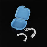Maxbell Maxbell Plastic Orthodontic Retainer Aligner Case Teeth Braces Storage Box Blue 02