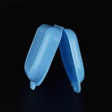 Maxbell Maxbell Plastic Orthodontic Retainer Aligner Case Teeth Braces Storage Box Blue 02