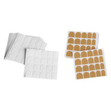Maxbell Maxbell Double Sided Adhesive Stickers for False Nail Tips Adhesive Nail Art White