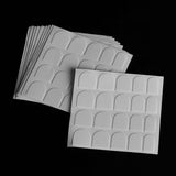 Maxbell Maxbell Double Sided Adhesive Stickers for False Nail Tips Adhesive Nail Art White