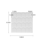 Maxbell Maxbell Double Sided Adhesive Stickers for False Nail Tips Adhesive Nail Art White