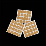Maxbell Maxbell Double Sided Adhesive Stickers for False Nail Tips Adhesive Nail Art Brown