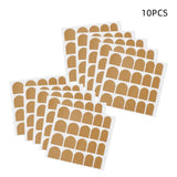 Maxbell Maxbell Double Sided Adhesive Stickers for False Nail Tips Adhesive Nail Art Brown