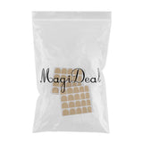 Maxbell Maxbell Double Sided Adhesive Stickers for False Nail Tips Adhesive Nail Art Brown