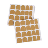 Maxbell Maxbell Double Sided Adhesive Stickers for False Nail Tips Adhesive Nail Art Brown