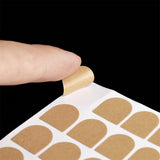 Maxbell Maxbell Double Sided Adhesive Stickers for False Nail Tips Adhesive Nail Art Brown