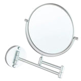 Maxbell Maxbell Double Sided Wall Mount 3X Magnifying Cosmetic Shaving Swivel Mirror Matte