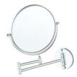 Maxbell Maxbell Double Sided Wall Mount 3X Magnifying Cosmetic Shaving Swivel Mirror Matte