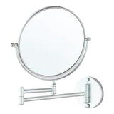 Maxbell Maxbell Double Sided Wall Mount 3X Magnifying Cosmetic Shaving Swivel Mirror Matte