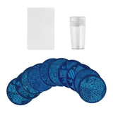 Maxbell Maxbell Silicone Nail Art Image Stamper Scraper Stamping Plate Template Manicure Kit
