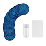 Maxbell Maxbell Silicone Nail Art Image Stamper Scraper Stamping Plate Template Manicure Kit