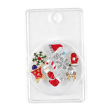 Maxbell Christmas Series Alloy Metal DIY 3D Nail Rhinestones Nail Art Decorations 07