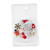 Maxbell Christmas Series Alloy Metal DIY 3D Nail Rhinestones Nail Art Decorations 07