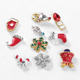 Maxbell Christmas Series Alloy Metal DIY 3D Nail Rhinestones Nail Art Decorations 07