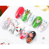 Maxbell Christmas Series Alloy Metal DIY 3D Nail Rhinestones Nail Art Decorations 07