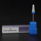 Maxbell Maxbell Ceramic Nail Drill Bit Grinding Head Files for Electric Nail Machine M
