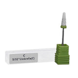 Maxbell Maxbell Ceramic Nail Drill Bit Grinding Head Files for Electric Nail Machine C