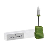 Maxbell Maxbell Ceramic Nail Drill Bit Grinding Head Files for Electric Nail Machine C