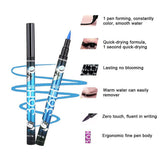 Maxbell Maxbell Precision Liquid Eyeliner Pen Smudgeproof Waterproof Eye Liner Definer Blue
