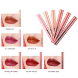 Maxbell 6 Colors Moisturizing Matte Lipstick Set Women Makeup Smooth Lip Stick Color