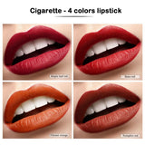 Maxbell Maxbell 4 Colors Moisturizing Matte Lipstick Set Waterproof Makeup Smooth Lip Sticks