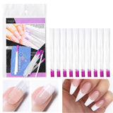 Maxbell Maxbell Nail Art Non-woven Silk Fiberglass Gel Tips Extension DIY Manicure Tools  5