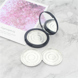 Maxbell Maxbell 2pcs Women Cosmetic Pressed Powder Case Blush Concealer Container Box 02