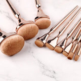 Maxbell Maxbell 9x Soft Makeup Cosmetic Brushes Set Foundation Blush Concealer Powder Brush