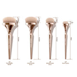 Maxbell Maxbell 9x Soft Makeup Cosmetic Brushes Set Foundation Blush Concealer Powder Brush
