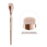 Maxbell Maxbell 9x Soft Makeup Cosmetic Brushes Set Foundation Blush Concealer Powder Brush