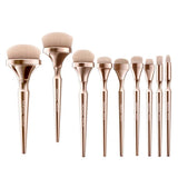 Maxbell Maxbell 9x Soft Makeup Cosmetic Brushes Set Foundation Blush Concealer Powder Brush