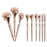 Maxbell Maxbell 9x Soft Makeup Cosmetic Brushes Set Foundation Blush Concealer Powder Brush