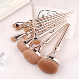 Maxbell Maxbell 9x Soft Makeup Cosmetic Brushes Set Foundation Blush Concealer Powder Brush