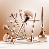 Maxbell Maxbell 9x Soft Makeup Cosmetic Brushes Set Foundation Blush Concealer Powder Brush