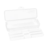 Maxbell Maxbell Two Layer Storage Box Nail File Dotting Drawing Brush Container Case c