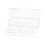 Maxbell Maxbell Two Layer Storage Box Nail File Dotting Drawing Brush Container Case c