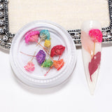 Maxbell Maxbell Dried Flowers Nail Art Manicure Tools For Acrylic Uv Gel Tips Decoration 9