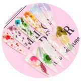 Maxbell Maxbell Dried Flowers Nail Art Manicure Tools For Acrylic Uv Gel Tips Decoration 10