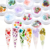 Maxbell Maxbell Dried Flowers Nail Art Manicure Tools For Acrylic Uv Gel Tips Decoration 10