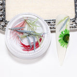 Maxbell Maxbell Dried Flowers Nail Art Manicure Tools For Acrylic Uv Gel Tips Decoration 14