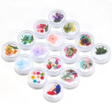 Maxbell Maxbell Dried Flowers Nail Art Manicure Tools For Acrylic Uv Gel Tips Decoration 15