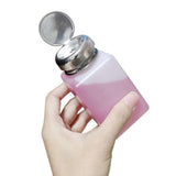 Maxbell Maxbell 200ml One-touch Makeup Remover Press Bottle Alcohol Acetone Liquid Dispenser