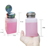 Maxbell Maxbell 200ml One-touch Makeup Remover Press Bottle Alcohol Acetone Liquid Dispenser