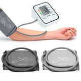 Maxbell Maxbell Adult Large Arm Blood Pressure Monitor Cuff Replacements Gray  Silver Gray